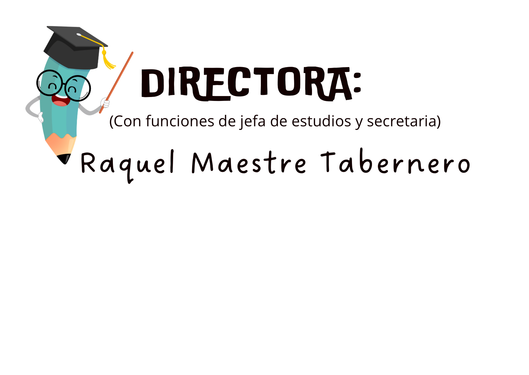 RAQUEL DIRECTORA